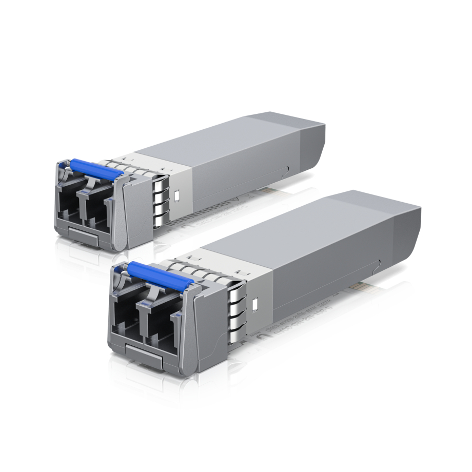 Ubiquiti 10Gbps modulo ottico monomodale, 2-Pack