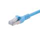 Cavo patch Cat6A 10m blu