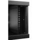 Armadio rack 19" 4U, 450mm, porta piena, nero