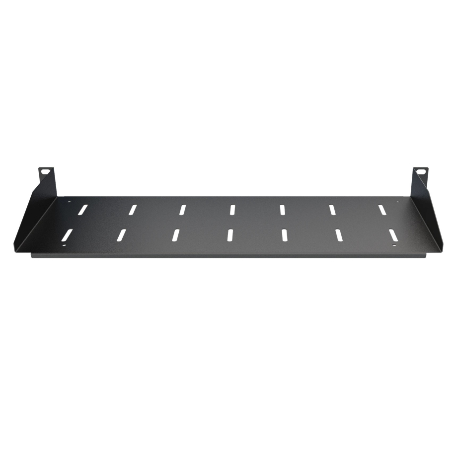 Scaffale rack 19" 1U, 170mm, Nero