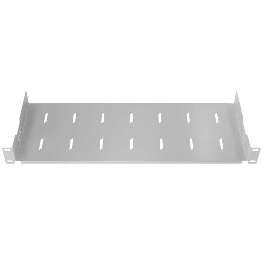 Scaffale rack 19" 1U, 170mm, Grigio