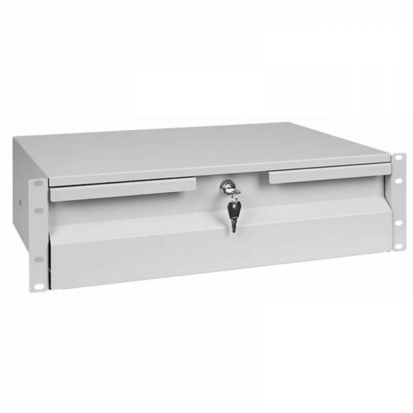 Cassetto rack 19" 3U, Grigio