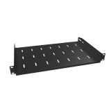 Scaffale rack 19" 1U, 300mm, Nero