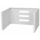 Supporto rack fissato al muro 19" 6U, 330mm, Grigio