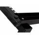 Supporto a rack 19" 4U, Nero