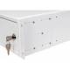 Rack Caso 19" 3U, 420mm, Bianco