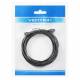 Cavo patch sottile UTP Cat6A 0.5m nero