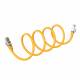 Cavo patch SSTP Cat6A 0.5m giallo