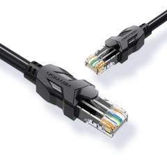 Cavo patch UTP Cat6 1m nero