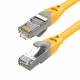 Cavo patch SSTP Cat6A 1.5m giallo