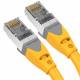 Cavo patch SSTP Cat6A 5m giallo