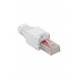 RJ45 Connettore senza attrezzi Cat6 bianco