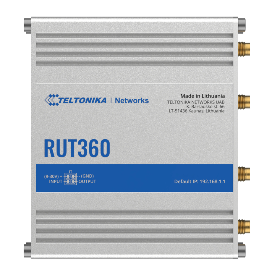 Teltonika RUT360 Router LTE Cat6