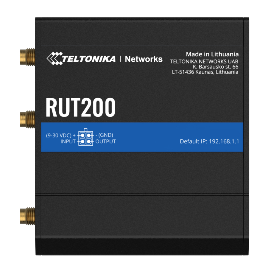 Teltonika RUT200 Router LTE Cat4