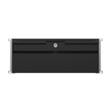 Cassetto rack 19" 4U, 320mm, Nero