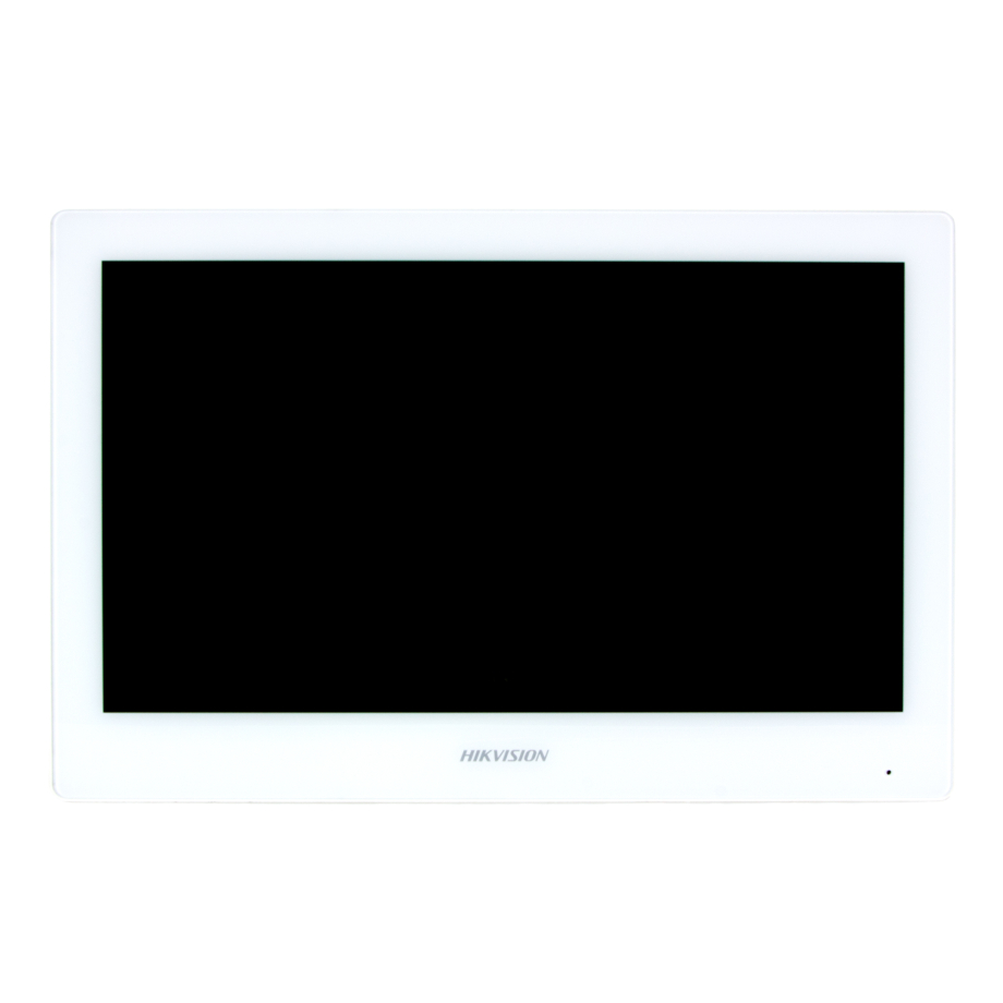 HikVision 10" TFT LCD Monitor IP DS-KH8520-WTE1 Bianco