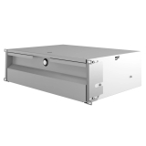 Cassetto rack 19" 3U, Grigio