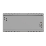 Armadio rack 19" 4U, 350mm, Porta in metallo, grigio