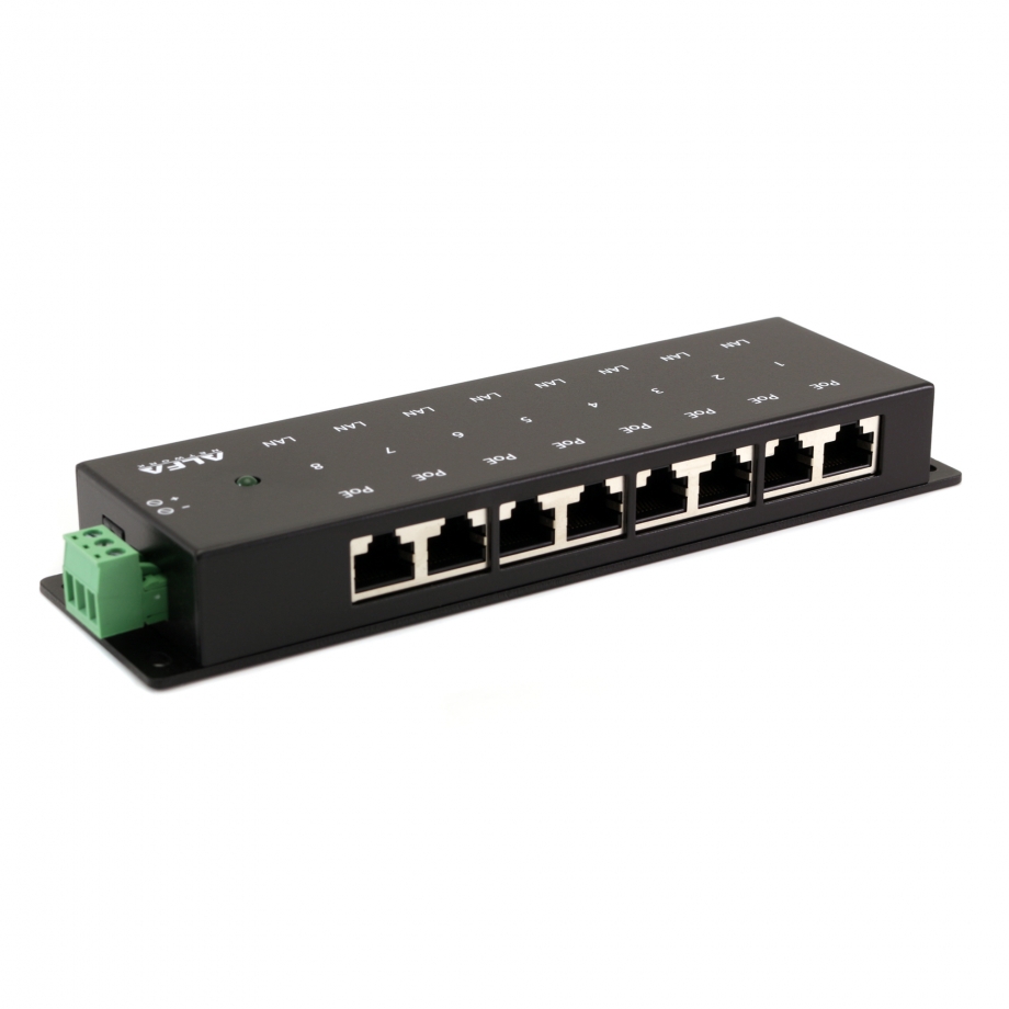 Alfa 8 porte passive PoE Injector Gigabit