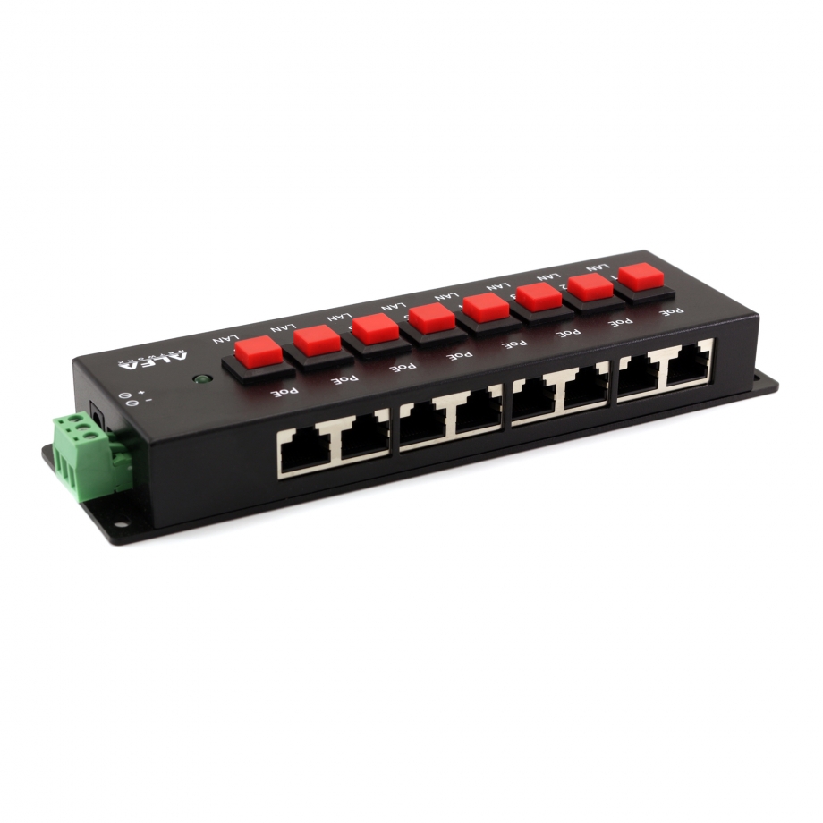 Alfa 8 porte passive PoE Injector